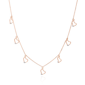 Anillo de diamantes naturales de 0.14 quilates de primera calidad, corte brillante redondo, color HI, claridad VS SI, oro rosa, joyería fina para compromiso y boda. - Product Image 5