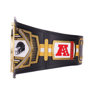 Ceinture de championnat de football haut de gamme, design personnalisé, plaques métalliques, cadeau pour les fans, objet de collection, trophée unisexe pour les fans, USA - Product Image 3