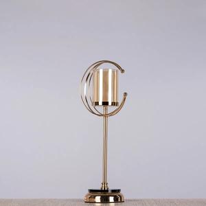 Support de bougie Light The Way (Or, Cognac) – Vente en gros de chandeliers simples en métal doré - Product Image 5