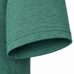 Camisetas Unisex de Talla Grande para Hombre, Verano, 100% Algodón/Fibra de Bambú, Transpirables, Ecológicas, de Secado Rápido, con Logotipo Personalizado - Product Image 4