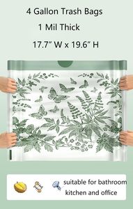 ถุงขยะแบบมีเชือกผูก ไม่ขาดง่าย กลิ่นบอระเพ็ด สำหรับห้องน้ำ ห้องครัว ห้องสุขา บ้าน สำนักงาน และห้องนอน - Product Image 5