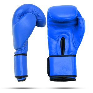 Guantes de Boxeo OEM al por Mayor, de Cuero Genuino, para Entrenamiento y Sparring de Muay Thai, Kickboxing y MMA, con Soporte Reforzado para la Muñeca - Product Image 4