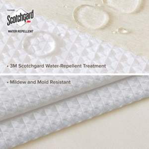 1pcs 108x72 "Crème 3M Traitement Rideau de douche - Product Image 6