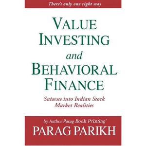 Investissement de valeur et finance comportementale par l'auteur Parag Parikh, impression de livre relié personnalisée - Product Image 1