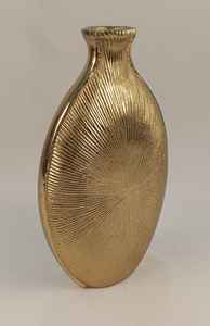 Jarrón de flores de aluminio fundido para decoración vintage de casas rurales y cafeterías, jarrón de metal para decoración premium, hecho a mano en India. - Product Image 5