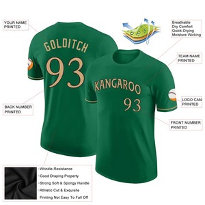 Camiseta Deportiva Personalizada, de Alta Elasticidad y Transpirable, para Clubes Deportivos, Venta al Por Mayor, Sublimada, de Poliéster, para Entrenamiento - Product Image 2