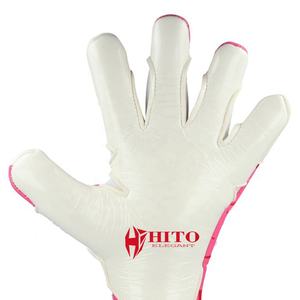 Nouveauté Gants de gardien de but personnalisés Contact de la paume avant en latex Dos en latex Impression par sublimation et découpe hybride en caoutchouc injecté - Product Image 5