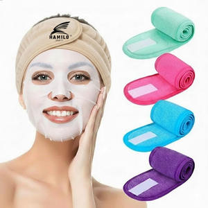 Bandeaux de Spa Tendance de Haute Qualité en Polaire Corail Ultra Épais et Doux à Séchage Rapide, Brodés, pour Maquillage - Product Image 6