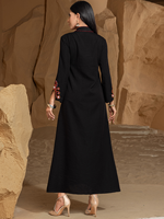 Abaya sur mesure, abaya de Dubaï, abaya noire en gros, abaya de luxe, robe musulmane pour femmes, abaya brodée, abaya modeste, fabricants OEM