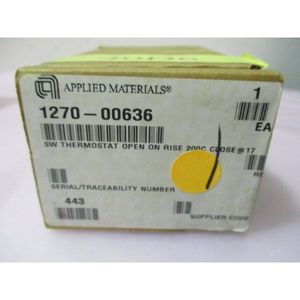 Termostato 6 AMAT 1270-00636 SW de Apertura a 200°C - Equipo y Piezas Semiconductores de Confianza de Marca Global - Product Image 3