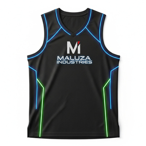 Uniforme de basket-ball respirant en polyester sublimé, impression par sublimation personnalisée, maillot de basket-ball pour compétition de club - Product Image 1