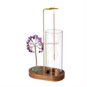 Premium Handmade Wooden <b>Incense</b> <b>Stick</b> <b>Holder</b> Ash Catcher <b>for</b> Religious Use Elegant Eid and Ramadan Decorative Gifting Collection - Product Image 4