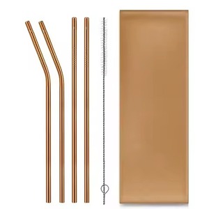Luxury Stainless Steel <b>Drinking</b> <b>Straws</b> Elegant Drinkware <b>for</b> Fine Dining and Hospitality - Product Image 5