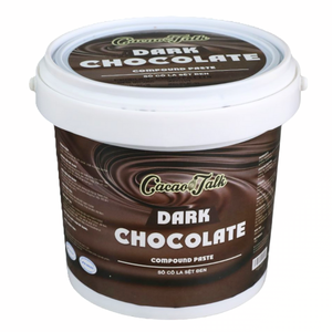 Pâte de chocolat noir liquide HALAL en vrac, qualité supérieure, OEM/ODM, 1KG, pour pâtisseries et biscuits, prix attractif, directement de l'usine - Product Image 1