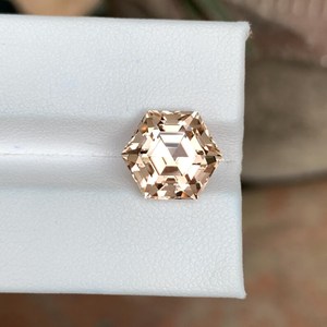 Topacio Natural, Corte Hexagonal, Gema Suelta Facetada, Calidad Premium, Piedra Preciosa para Joyería - Product Image 2