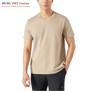 Camiseta de gran tamaño lisa de peso pesado personalizada de verano 2025 para hombre borde cortado con láser con patrón cuadrado de logotipo impreso - Product Image 5