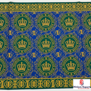 Tela de Algodón con Estampado Africano Twill Rib de Nigeria para Bolsos de Moda, Servicio de Fabricación Textil Personalizado OEM ODM - Product Image 5