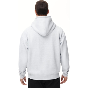 High Quality Polyester/Cotton Unisex Heavy Pullover Hoodie <b>Thermal</b> <b>Fleece</b> Pocket Quick Dry Breathable Winter Regular Fit Solid - Product Image 2