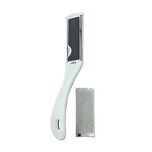 Râpe à pieds en acier à haute teneur en carbone UBI, outil de pédicure professionnel, éliminateur de callosités double face, outil durable pour le soin des pieds avec manche long - Product Image 2