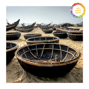 Bateau Coracle en Bambou Haute Performance pour la Promotion du Tourisme en Station Balnéaire Estivale et sur les Voies Navigables Intérieures – Vente Directe - Product Image 5