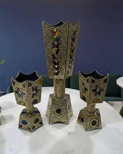 Porta Incienso Decorativo de Metal Estilo Árabe para Ramadán, Eid, Festividades y Regalos, Mubkhar de Alta Calidad, Mabkhara Moderna para Mesa - Product Image 3