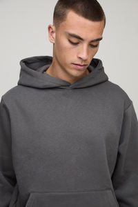 Pull personnalisé pour homme, best-seller d'automne, en polyester/coton, 410 grammes, polaire, impression numérique écologique, OEM personnalisé - Product Image 3