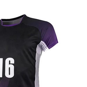 Uniforme de Voleibol Personalizado Unisex Transpirable 100% Poliéster, Jersey de Manga Corta con Impresión por Sublimación, Pantalones Cortos a Juego - Product Image 5
