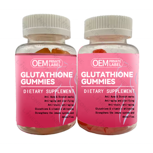 OEM Private Label Bio <span class=keywords><strong>L</strong></span>-Glutathion Kollagen 13 In 1 Haut aufhellung aufhellende Gummis - Product Image 1