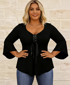 Ropa y Accesorios Únicos, Vestidos de Mujer Elegantes y de Lujo Personalizados con Cuello en V, Alta Calidad - Product Image 5