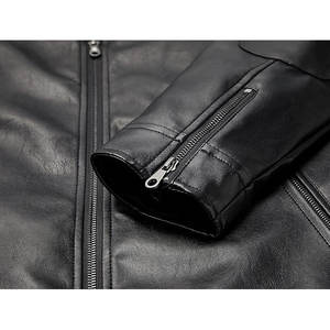 Nouvelle Arrivée 2026 – Blouson en Cuir Véritable Unisexe à Blocs de Couleurs pour Homme – Qualité Supérieure Personnalisable – Vente en Gros - Product Image 5