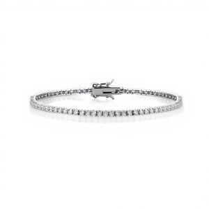 Pulsera de Diamantes Cultivados en Laboratorio de Calidad Premium, Oro Genuino, Plata 925, Joyería Fina Elegante, Fabricante Mayorista Disponible para Venta - Product Image 1