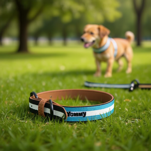 Yommy <b>Pet</b> <b>Collar</b> 55cm Adjustable For Dogs With Stripes Design - Product Image 3