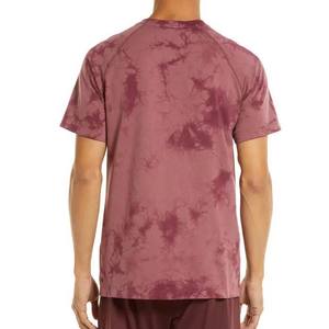 Custom logo Printed And <b>Tie</b> Die Jersey Fabric Marathon Running Shirts - Product Image 2