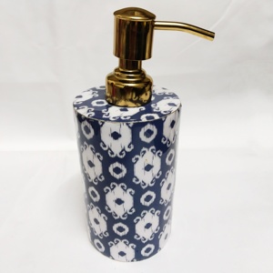 Stylish Square Decorative Resin Enamel <b>Soap</b> Dispenser Functional <b>Liquid</b> <b>Soap</b> Pump for Home Bathroom Kitchen & Hotel Use - Product Image 2