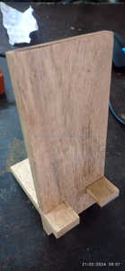 Support de téléphone portable en bois Support portable en bois, support de téléphone portable en bois de bambou naturel - Product Image 3