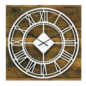 Reloj de Pared Redondo de Cuarzo Antiguo Contemporáneo para Sala de Estar, Diseño de Números Romanos de Alta Calidad - Product Image 6