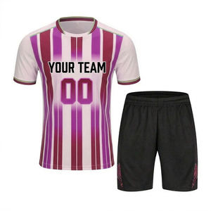 Ensemble de sport personnalisable pour homme : T-shirt et short respirants 100 % polyester, antibactérien, idéal pour l'hiver - Product Image 4