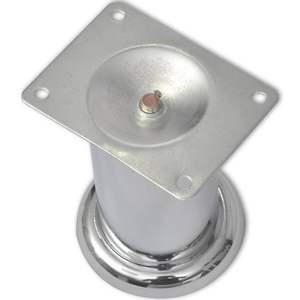 ชุดขาโซฟาทรงกระบอกมาตรฐานเหล็กโครเมียม 4 ชิ้นสำหรับเฟอร์นิเจอร์ - Product Image 3