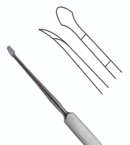 Élévateur de Septum Personnalisé 2026 en Acier, Instrument de Chirurgie Générale Manuel, Poignée Moletée Argentée - Product Image 4