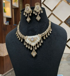 Elegant Premium Quality Gold Plated <b>Crystal</b> Rhinestone Classic Necklace <b>Set</b> Earrings Wedding Anniversary Party Engagement Gift - Product Image 2