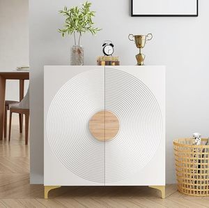 Zapatero de Madera con Puerta, 3 Puertas, 6 Niveles, Organizador de Zapatos de Madera Sintética para Entrada, Pasillo y Dormitorio, Ahorro de Espacio - Product Image 1