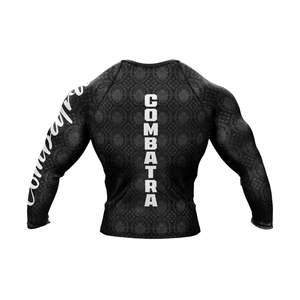 Sports Short <b>Sleeve</b> MMA Rash Guard-Customized Color/Size Breathable Comfortable Customized Logo OEM Service for Men - Product Image 2