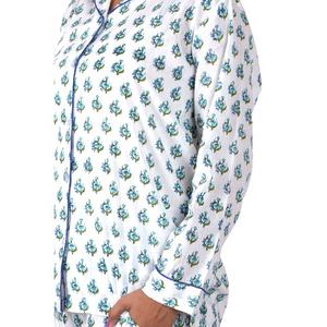 New Arrival <b>Women's</b> Handmade <b>Pajama</b> Set Soft Cotton & Comfortable Lounge Wear <b>for</b> Night <b>Summer</b> Season Woven Fabric - Product Image 2