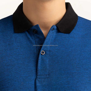 Nardon Apparel Polos para hombre 2025 Camiseta Polo informal de manga corta Bloque de color Camisas de golf ajustadas con bolsillo - Product Image 6