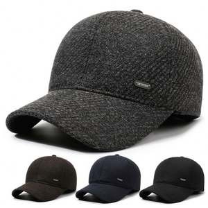 Gorras Deportivas con Forro Polar Cálido y Protección para las Orejas, Estilo Béisbol para Hombre, para Uso Diario en Exteriores, Nueva Colección Invierno 2025 - Product Image 1