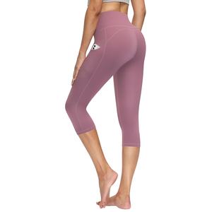 Yoga <b>Pants</b> Simple Twist Seamless Leggings Sport Women Fitness Push High Waist Workout Running Sportswear Gym Tights Full Length - Product Image 2