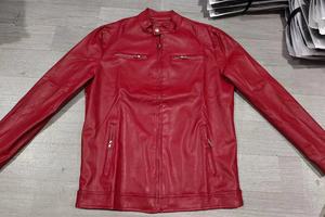 <b>Mens</b> High Quality Genuine Leather Winter <b>Jacket</b> Plus Size Mandarin Collar Zipper Biker Coat <b>Slim</b> <b>Fit</b> Breathable High Street - Product Image 5