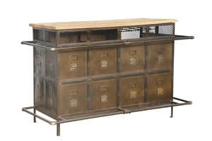 Barra de Bar Rústica de Estilo Industrial - Product Image 3