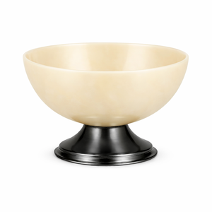 Cuenco Decorativo de Resina Personalizado, Moderno y de Lujo, con Base de Acero Inoxidable, Apto para Lavavajillas, Sin Plomo, para Decoración del Hogar y Comedor - Product Image 1