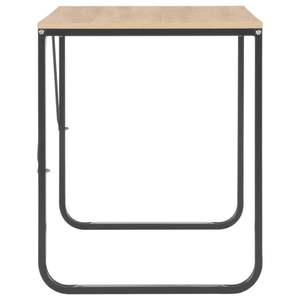Escritorio para computadora de madera de ingeniería en negro y roble con metal con recubrimiento en polvo, muebles duraderos y elegantes - Product Image 5